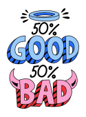 Принт 50% good вариант 1