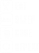 Принт Eat, sleep, code вариант 2