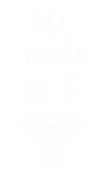 Принт I need Wi-Fi вариант 2