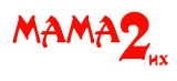 Принт Мама двоих вариант 2