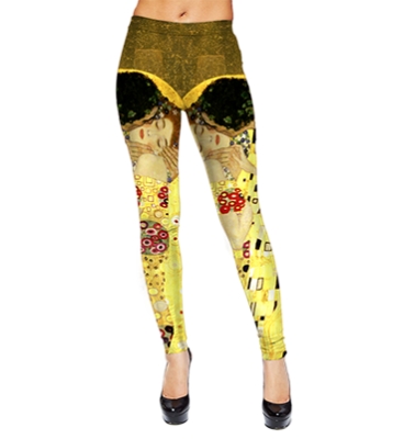 Леггинсы Климт Поцелуй