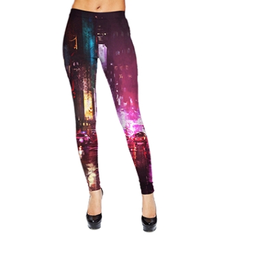Леггинсы Шумный город