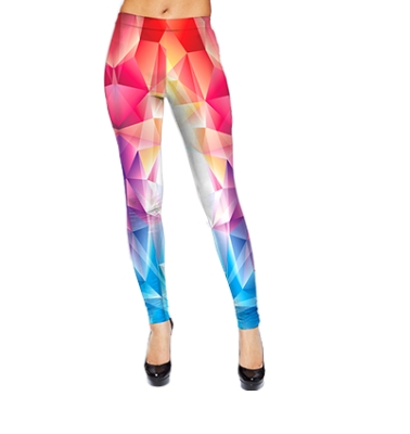Леггинсы Яркая абстракция