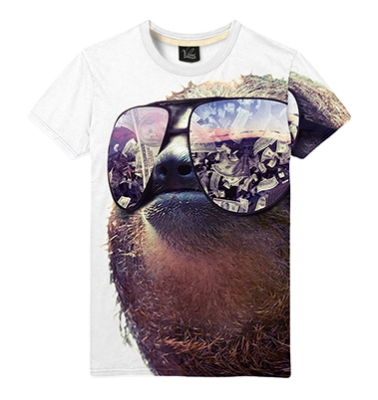 Ленивец с деньгами