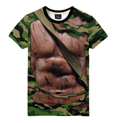 Торс мужчины-военного