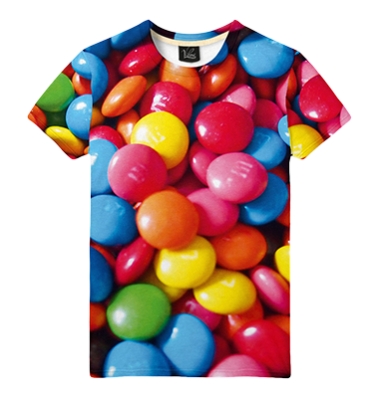 Яркие конфеты M&M's