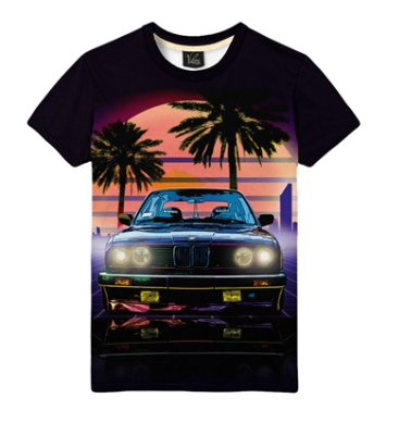 БМВ на закате