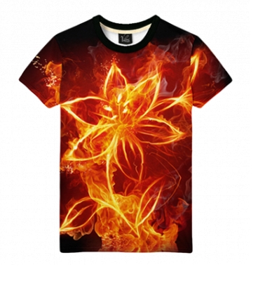 Цветок из огня