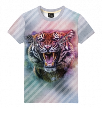 Хищный тигр полосы