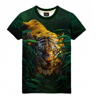 Тигр в джунглях