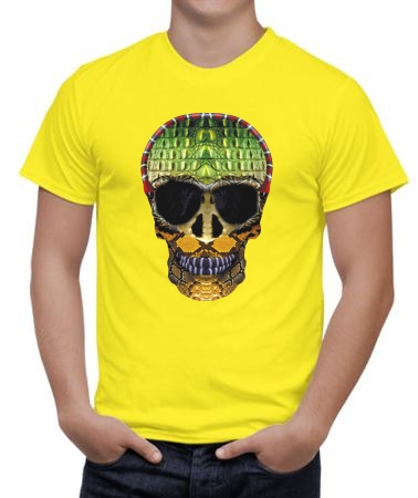 Череп из змеи