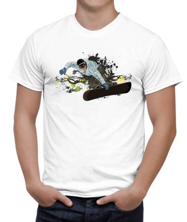 Сноубордист color