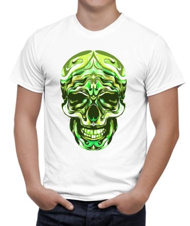 Зелёный череп