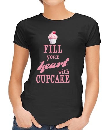 With cupcake