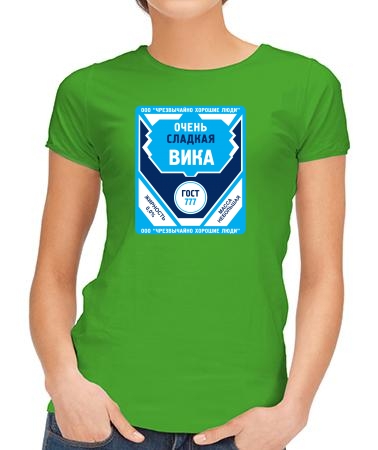 Очень сладкая Викуля