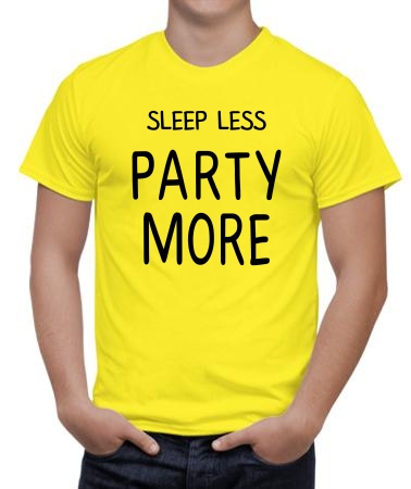 Sleep less