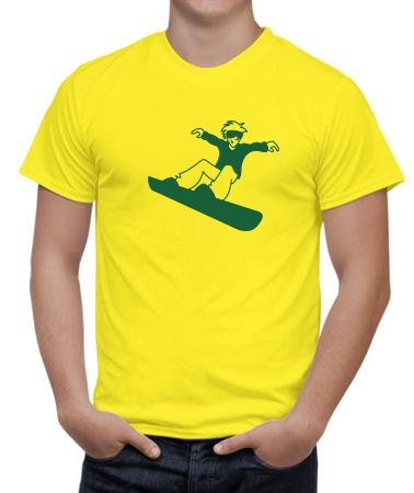 Сноубордист в очках