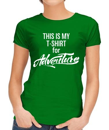 T-shirt for adventure
