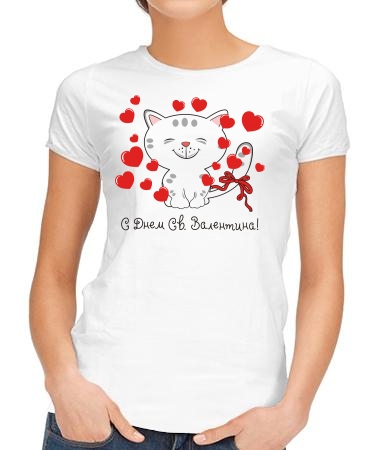 Кот с сердечком