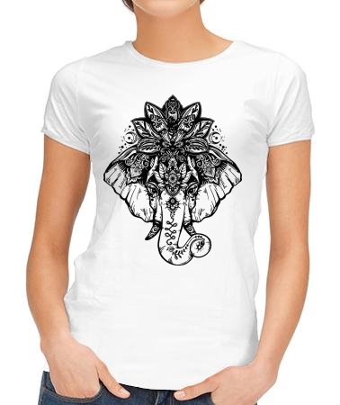 Слон и узоры