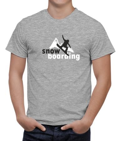 На сноуборде с вершины