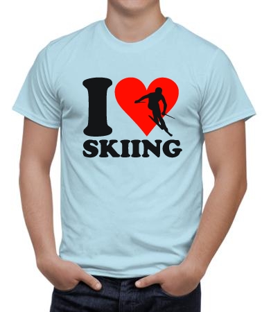 I love skiing