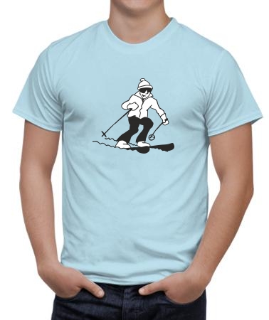 Лыжник в очках