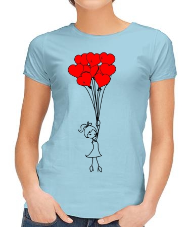 Влюбленные с шариками (жен)