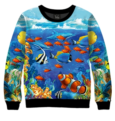 Свитшот Подводный мир