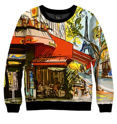 Свитшот Cafe Paris