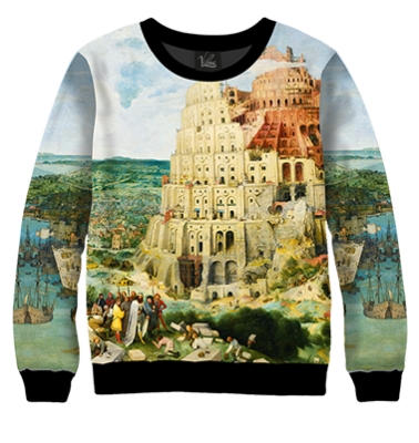 Свитшот Вавилонская башня
