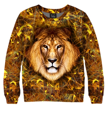 Свитшот Lion and shards