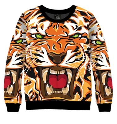 Свитшот Angry tiger
