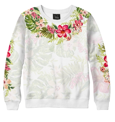 Свитшот Flower necklace