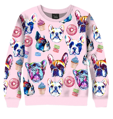 Свитшот Бульдоги и сладости