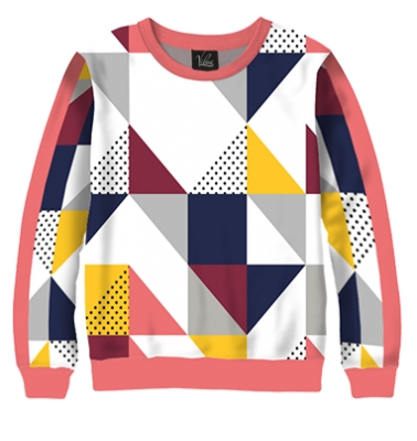 Свитшот Color geometry