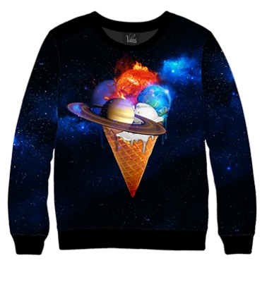 Свитшот Мороженое космоса