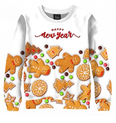 Свитшот Новогоднее печенье