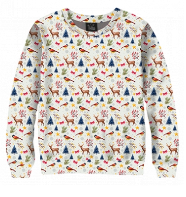 Свитшот Ели и птички