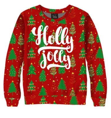 Свитшот Новогодние ёлки