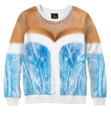 Свитшот Костюм Снегурочки